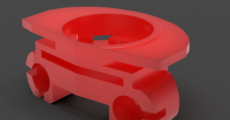 3D printed Sony WH-1000XM4 hinge replacement part for broken swivel repair