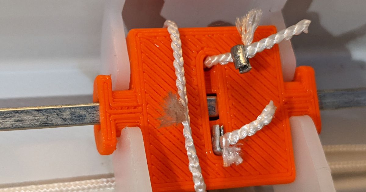 3D printed Levolor blinds tilt cylinder replacement for UV-damaged window-blind hardware