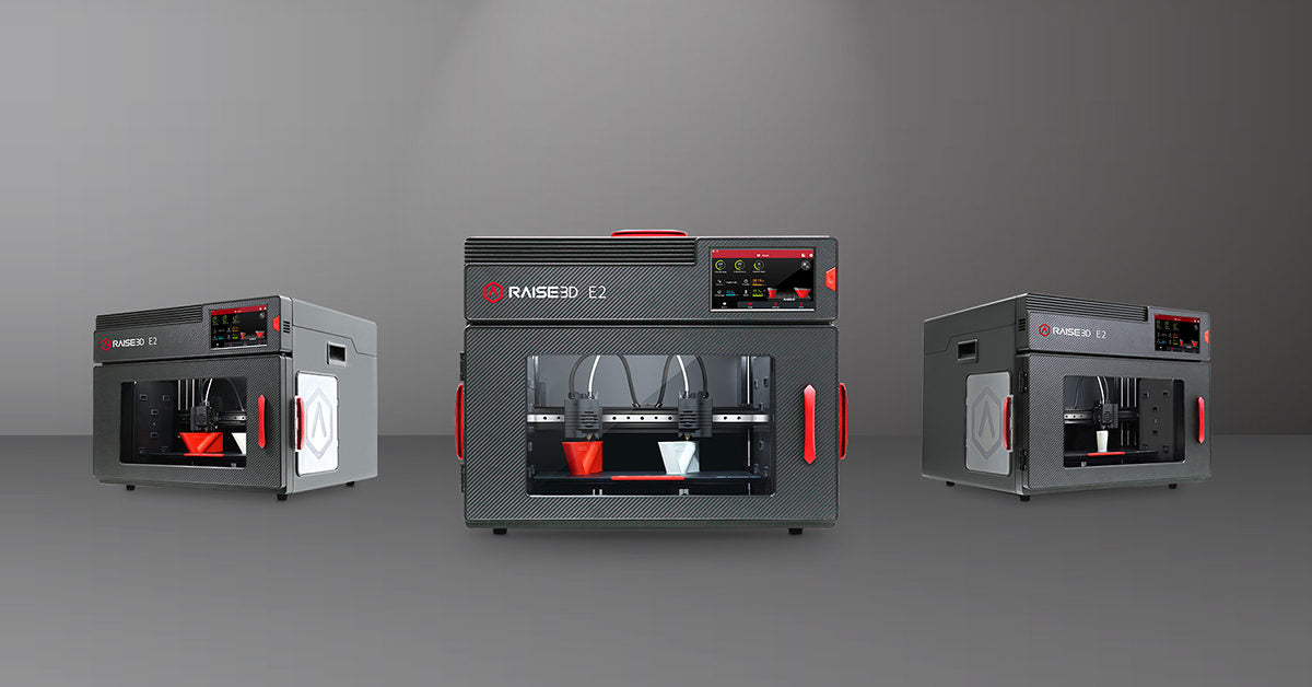 Raise3D E2 enclosed IDEX desktop 3D printer