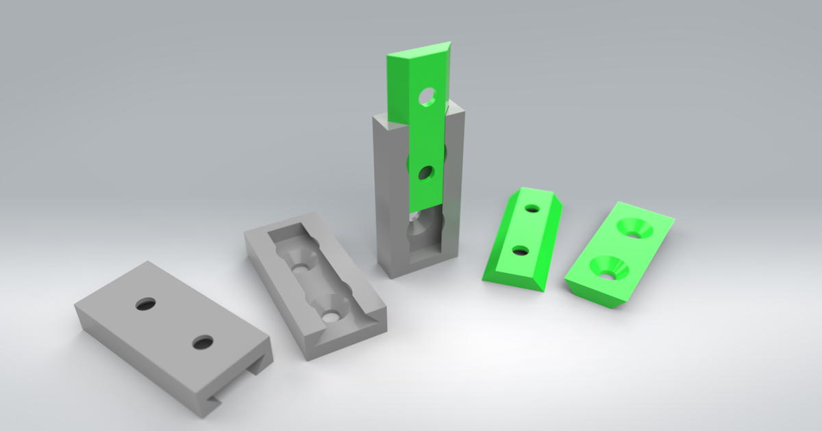 Slim 3D printed wall mount system for attaching small devices and accessories to a wall surface