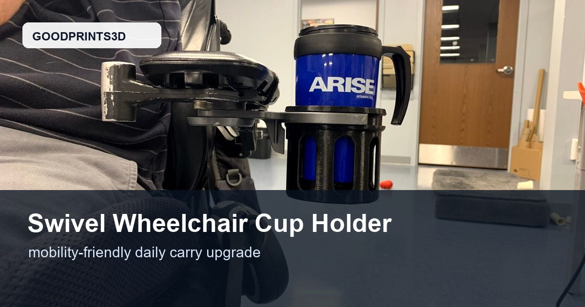 Swivel Wheelchair Cup Holder featured image