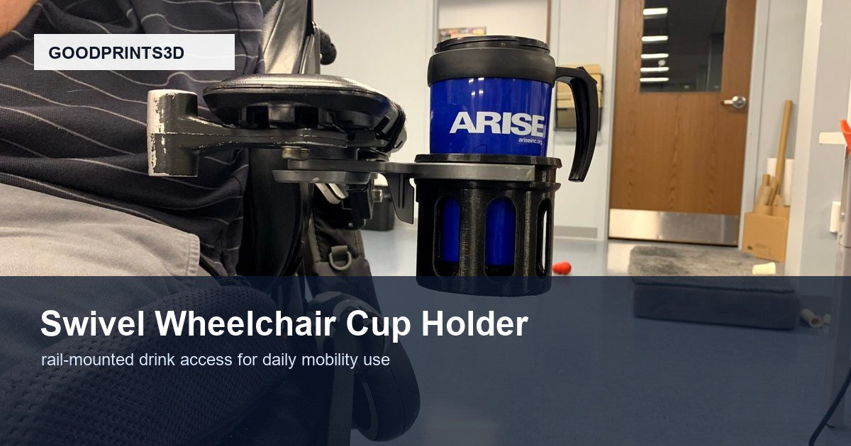 Swivel Wheelchair Cup Holder featured image