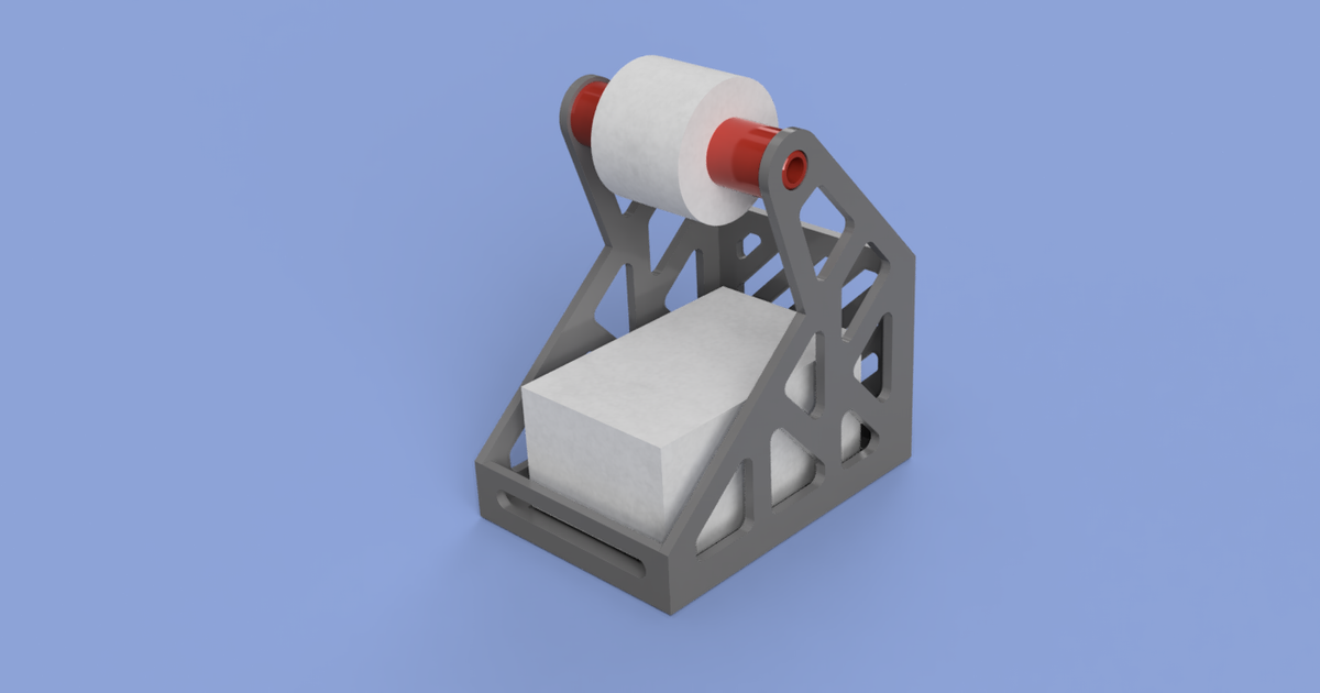 Thermal Printer Label Holder: A 3D Printed Shipping Label Organizer for Seller Desks and Thermal Printers