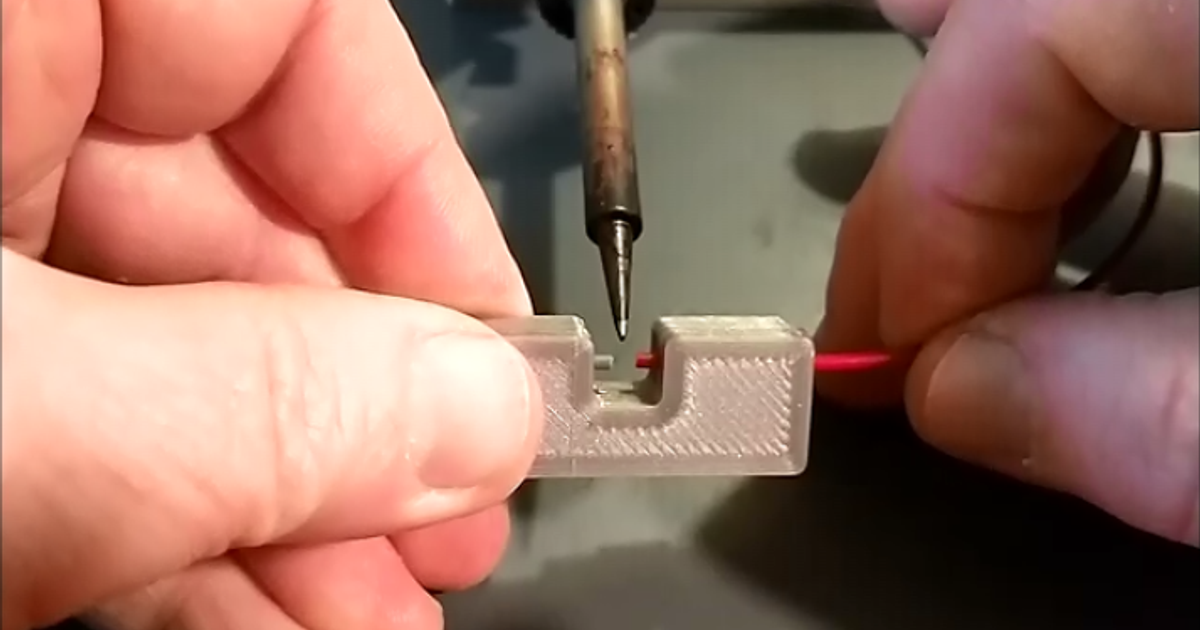 3D printed filament splicing jig for joining short filament ends