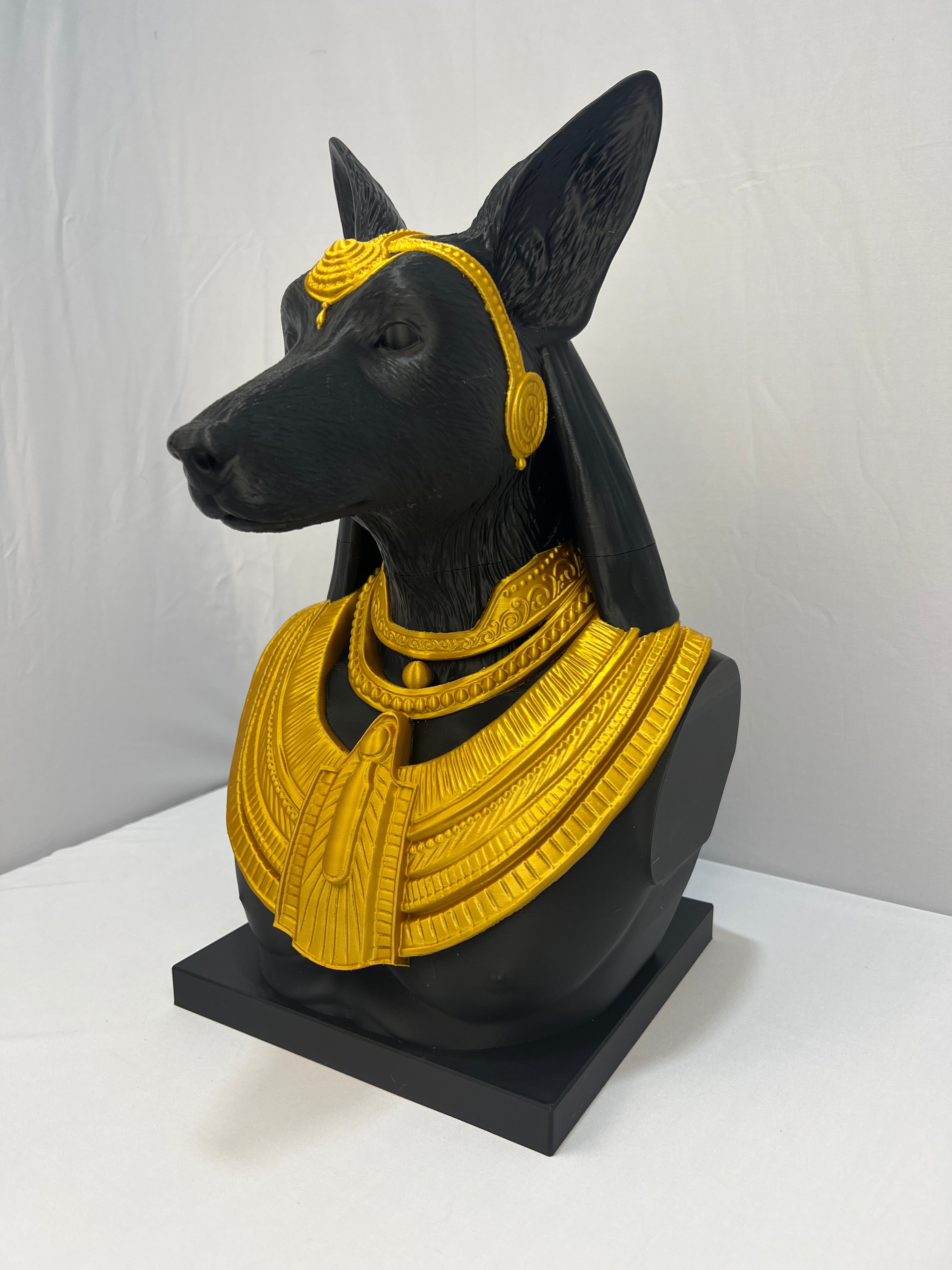 Custom Hand-Sculpted 3D Printed Photo Bust