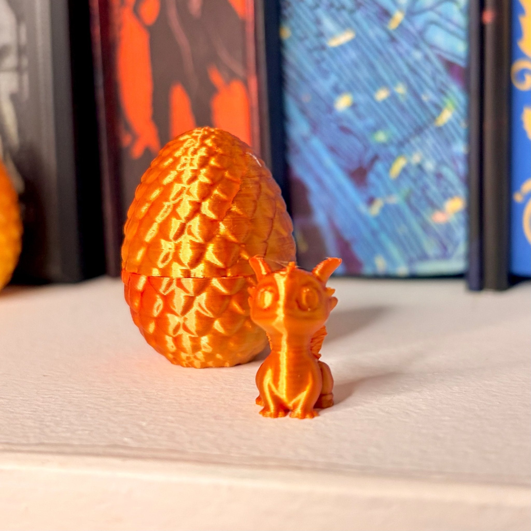 Baby Dragon Egg Keychain