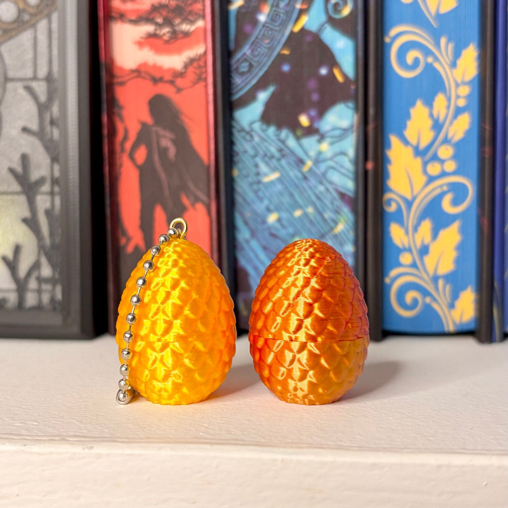 Baby Dragon Egg Keychain