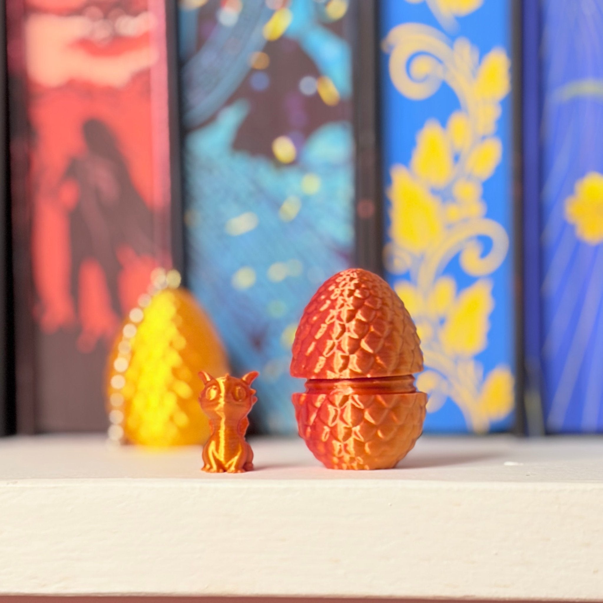 Baby Dragon Egg Keychain