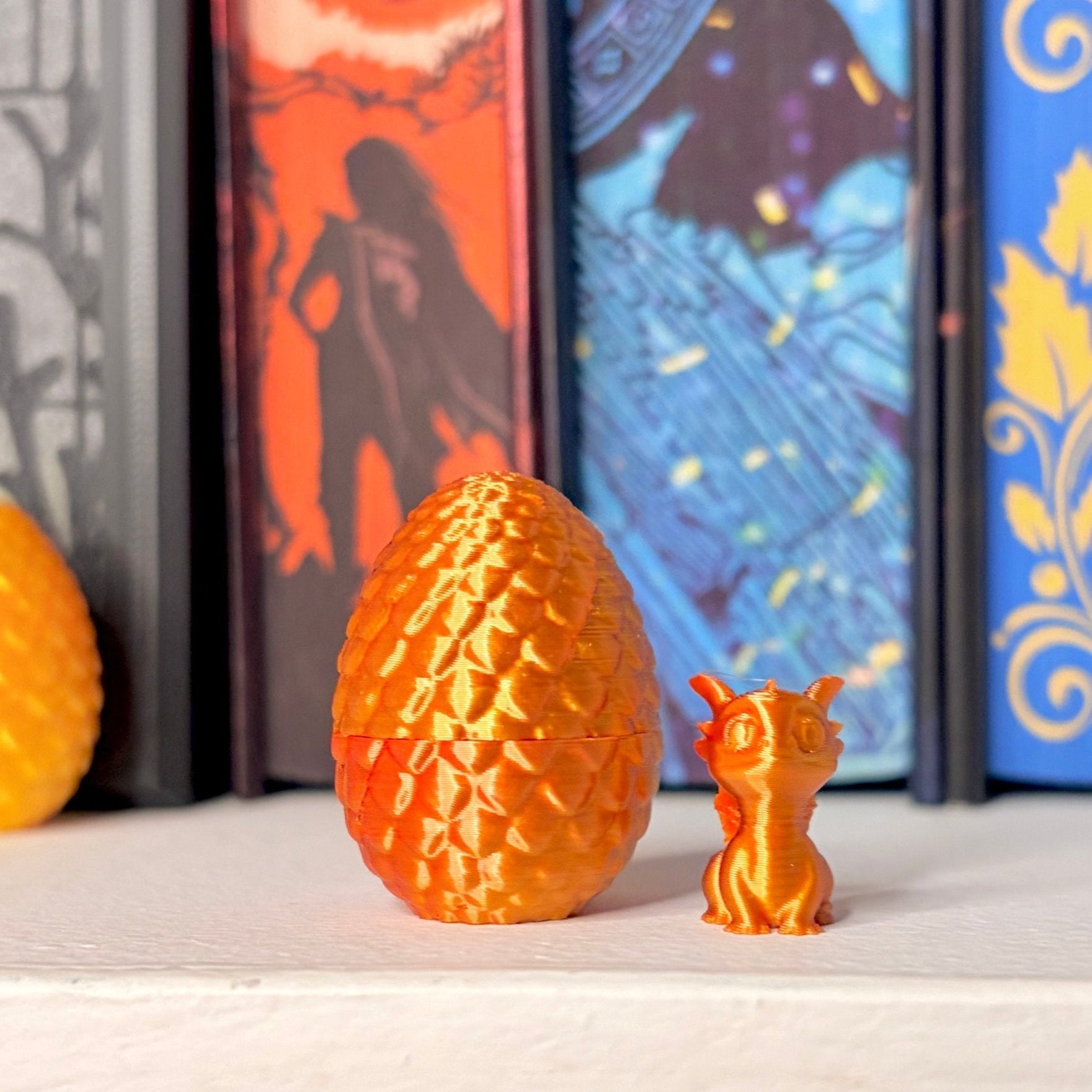 Baby Dragon Egg Keychain