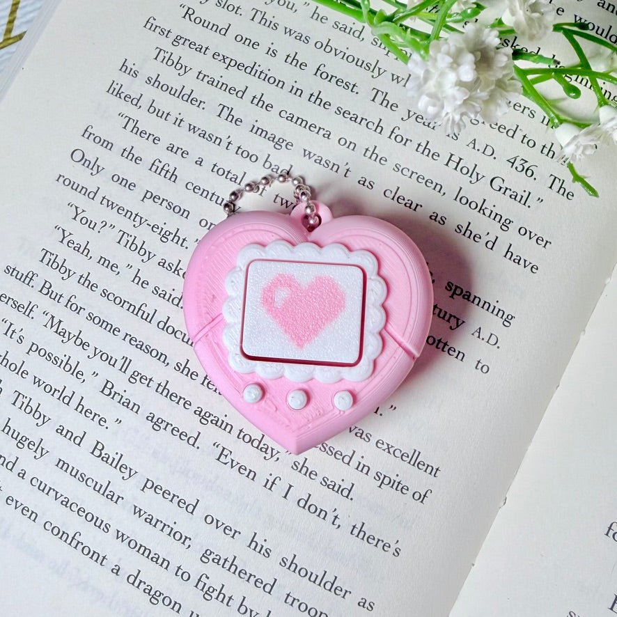 Retro Virtual-Pet Heart Fidget Clicker