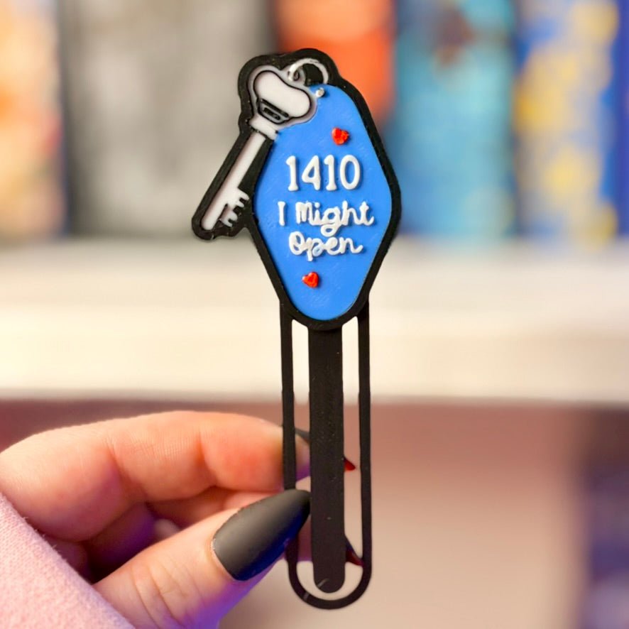3D Printed I Might Open Hotel Key Bookmark