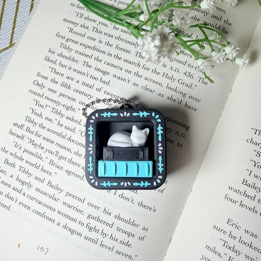 Mini Bookshelf Fidget Clicker