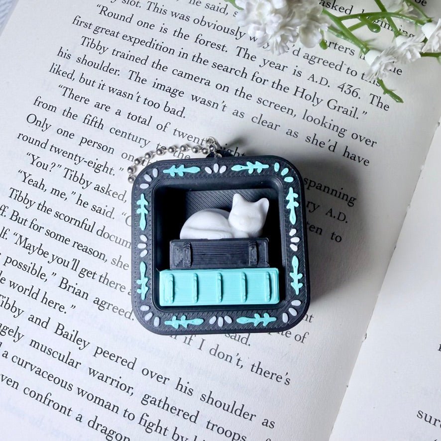 Mini Bookshelf Fidget Clicker