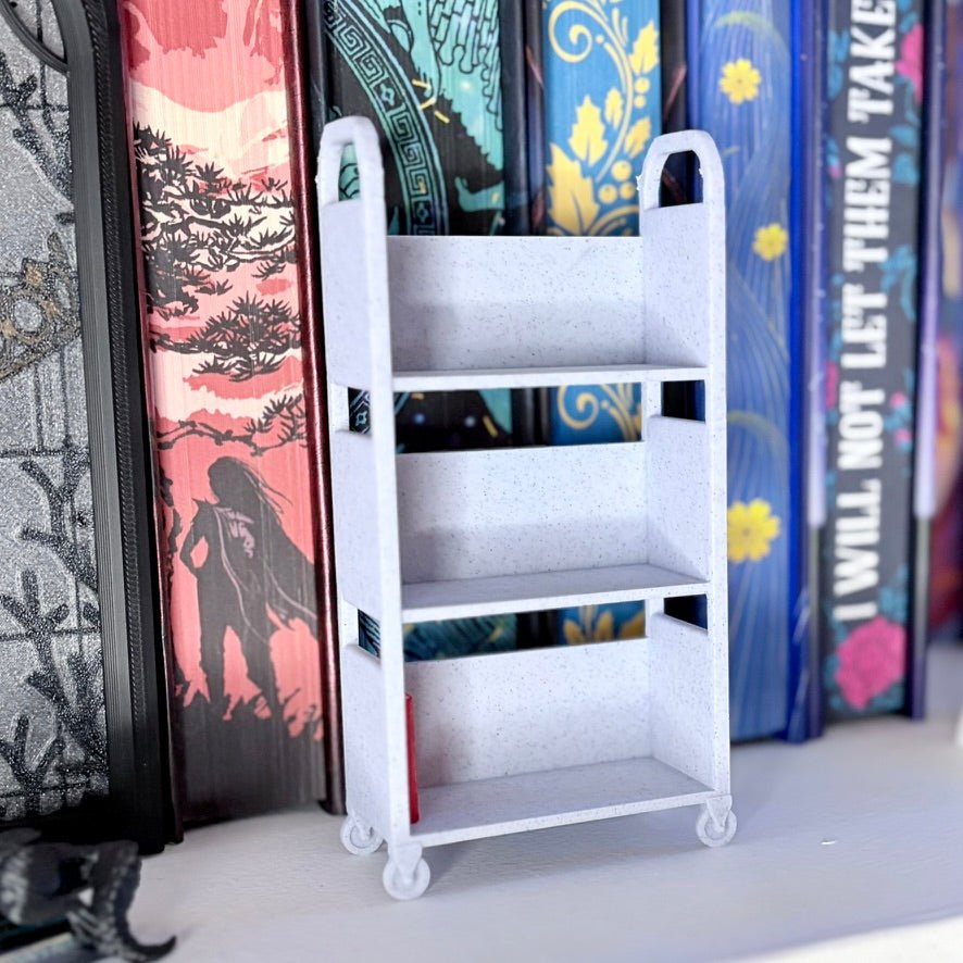 3D Printed Mini TBR Book Cart
