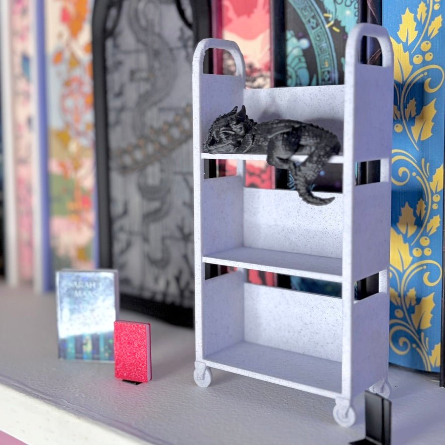 3D Printed Mini TBR Book Cart