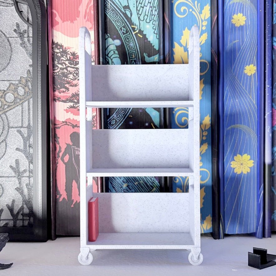 3D Printed Mini TBR Book Cart