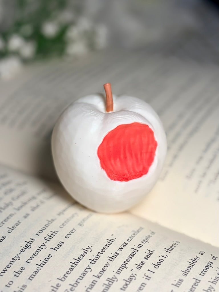 3d Printed OUABH inspired Apple Bookshelf Decor