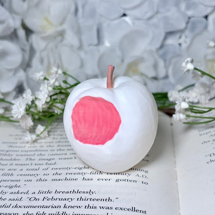3d Printed OUABH inspired Apple Bookshelf Decor