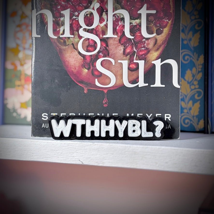Twilight Bookshelf Quote Sign