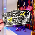 3D-Printed Dragon-Riding Era Shelf Ticket