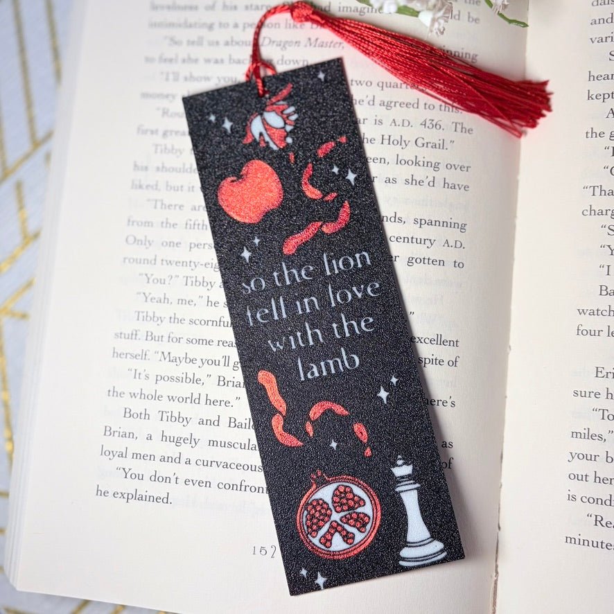 3d Printed so the lion fell in love with the lamb Bookmark