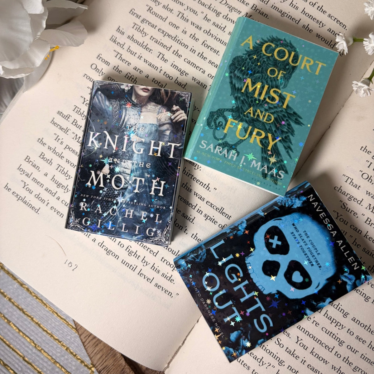 Custom 3D Printed Star Book Magnet