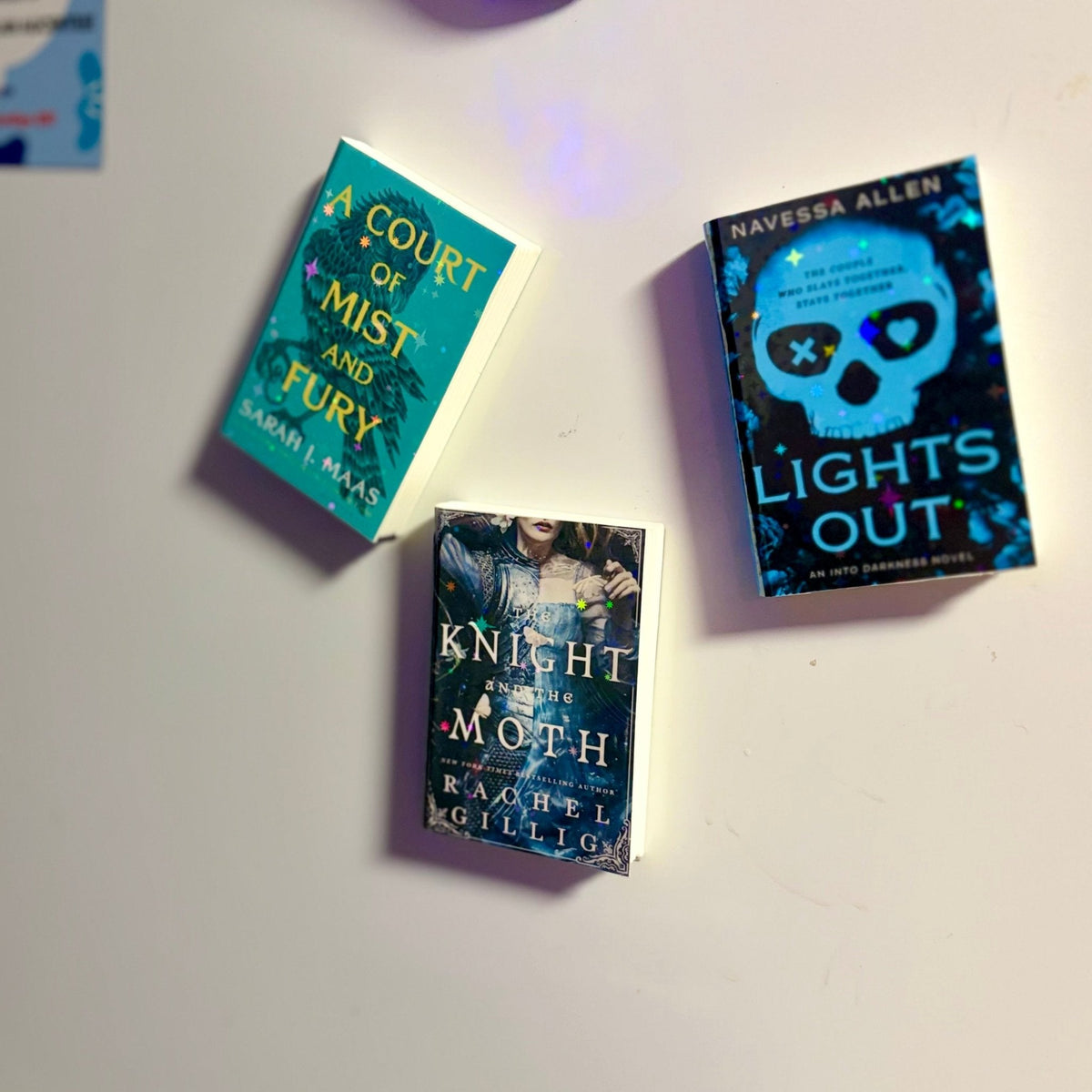 Custom 3D Printed Star Book Magnet