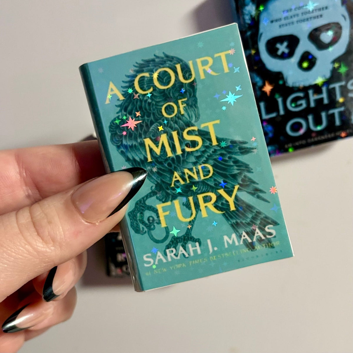 Custom 3D Printed Star Book Magnet