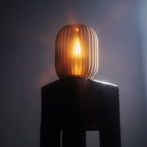 3D Printed Allium Lamp
