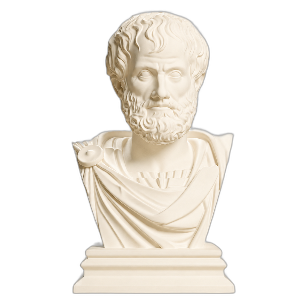 Aristotle 3D Printed Collectible Bust