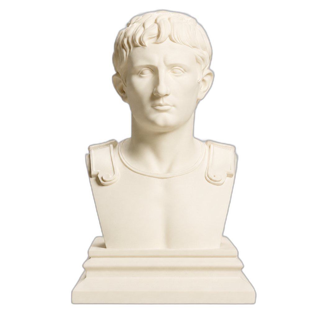 Augustus 3D Printed Collectible Bust