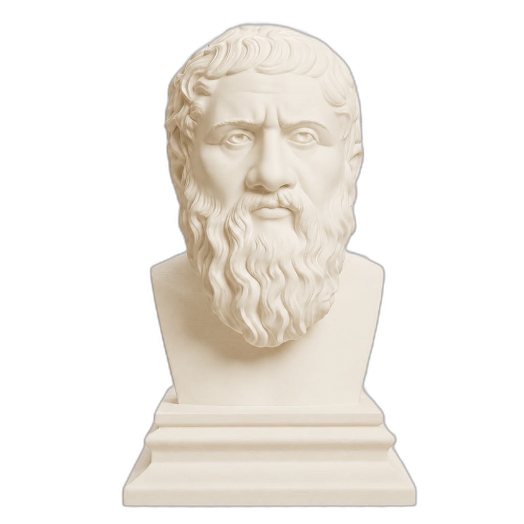 Plato 3D Printed Collectible Bust