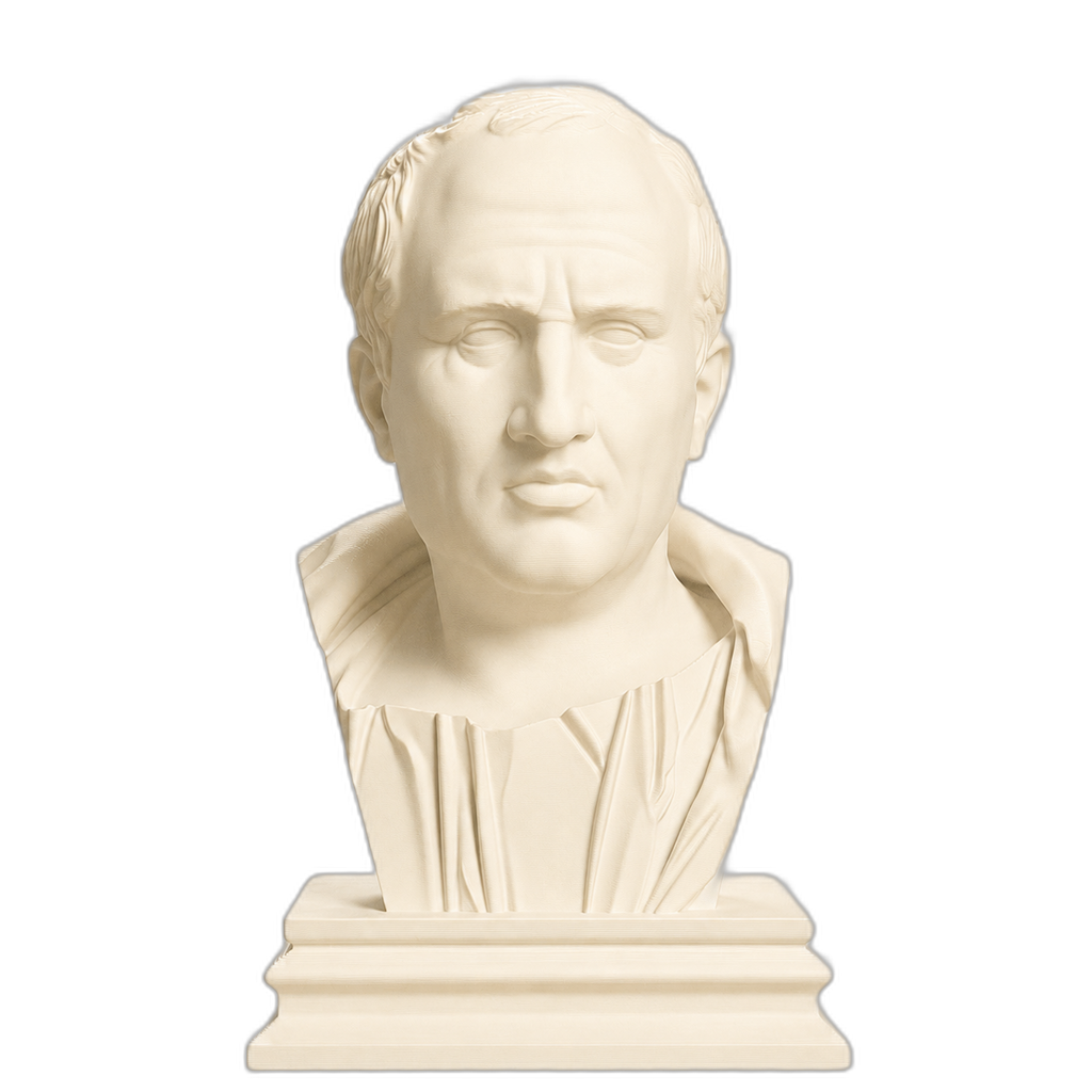 Cicero 3D Printed Collectible Bust