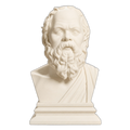 Socrates 3D Printed Collectible Bust