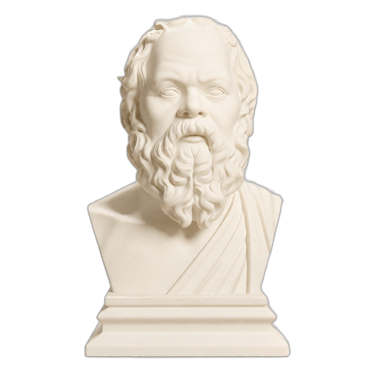 Socrates 3D Printed Collectible Bust