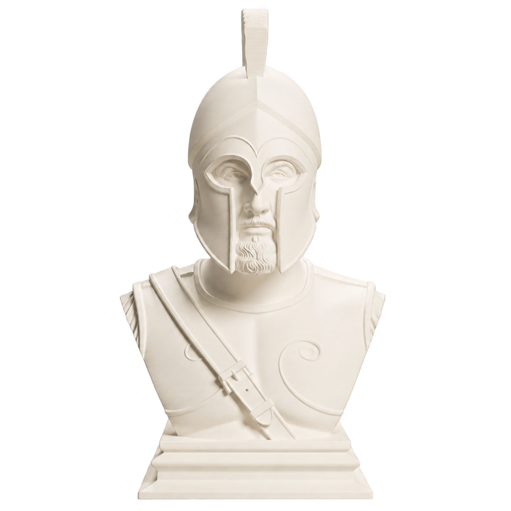 Spartan Warrior 3D Printed Collectible Bust
