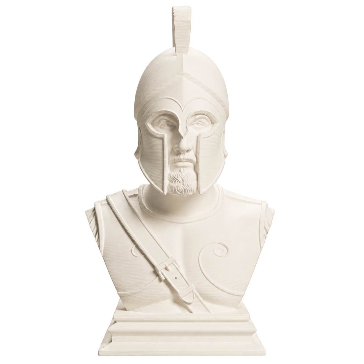 Spartan Warrior 3D Printed Collectible Bust