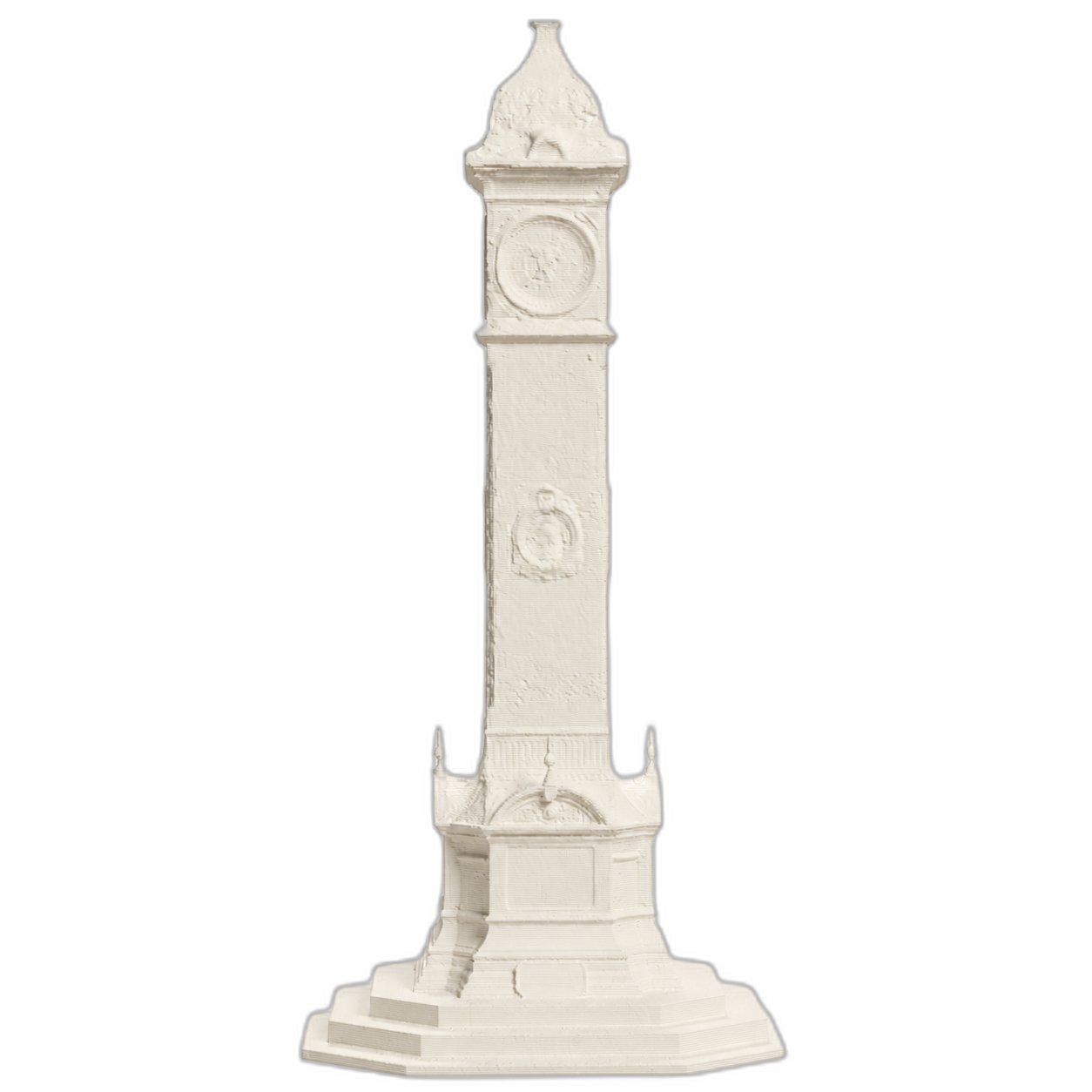 Highbury Hill Clocktower 3D Printed Architectural Sculpture