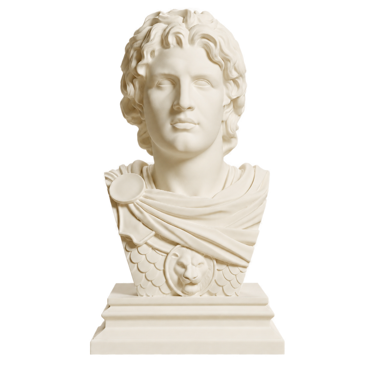 Alexander the Great 3D Printed Collectible Bust