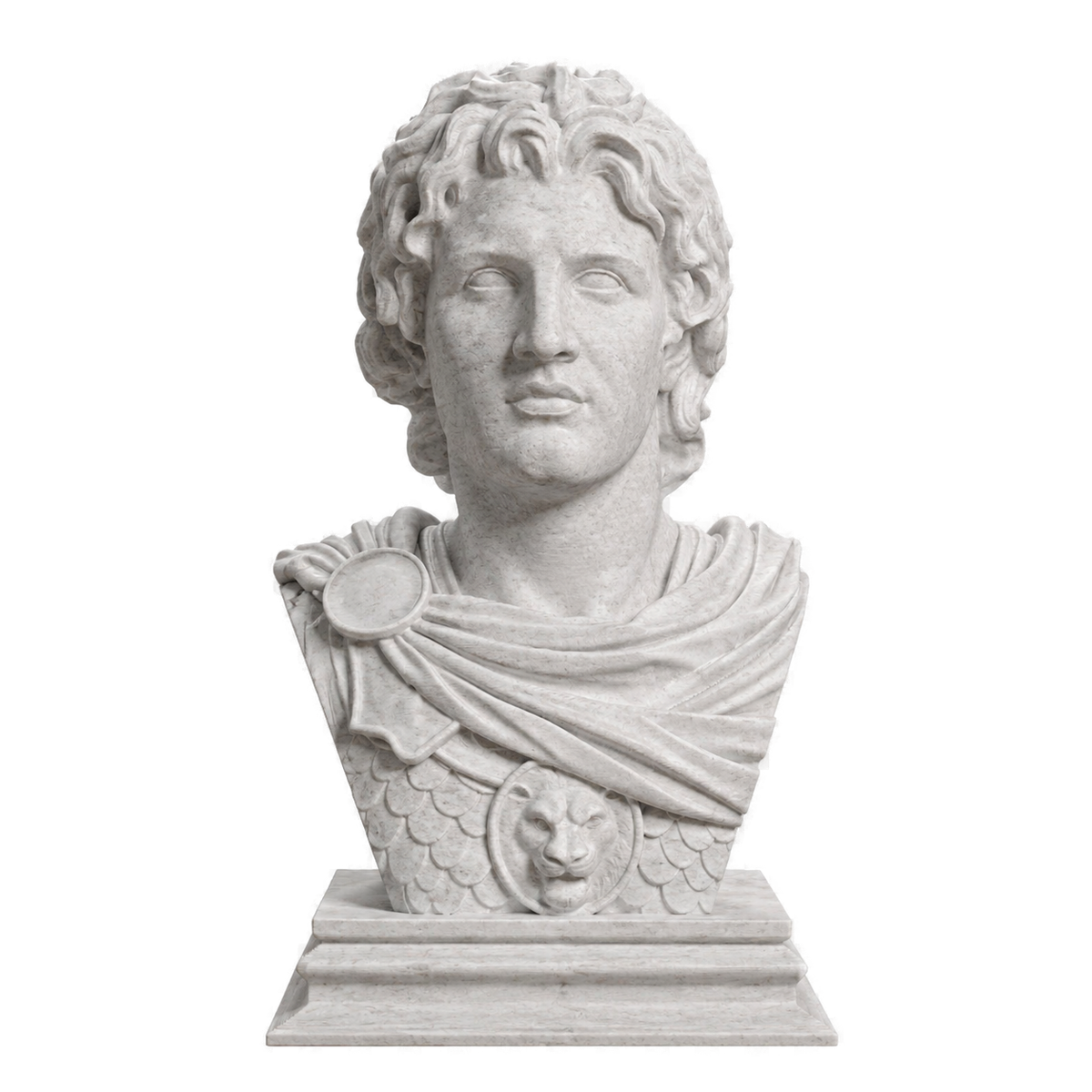 Alexander the Great 3D Printed Collectible Bust