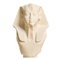 19th Dynasty Pharaoh Head 3D Printed Museum Replica