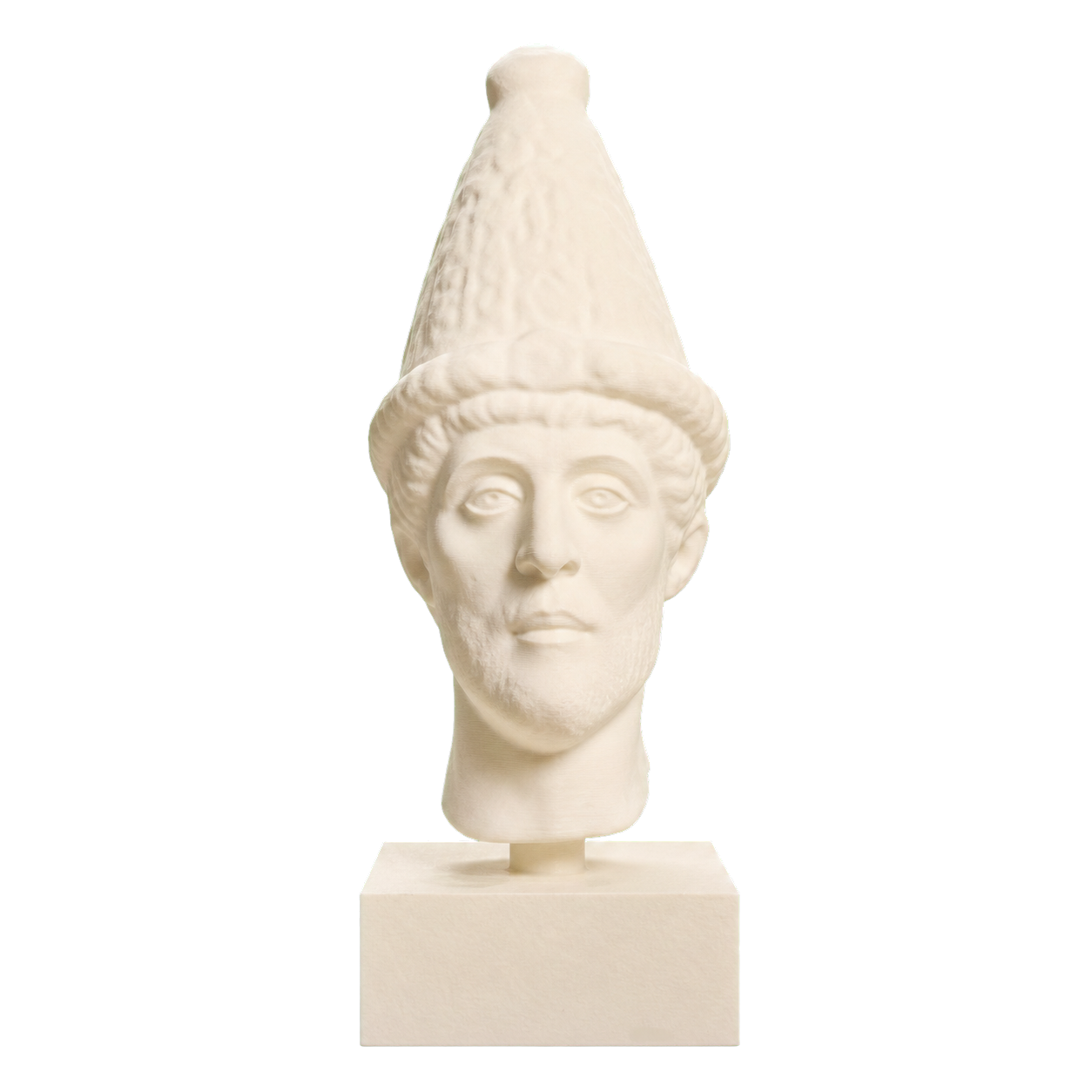 Head of a Priest 3D Printed Museum Replica