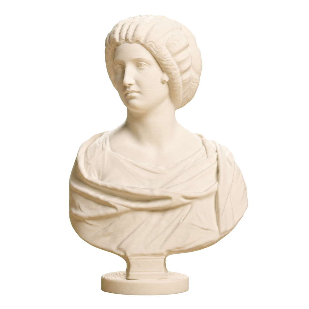 Roman Woman 3D Printed Collectible Bust