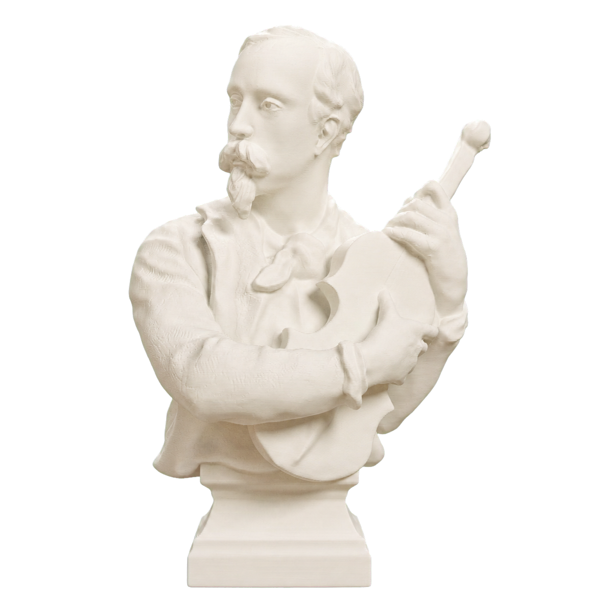 Charles Carpeaux 3D Printed Collectible Bust