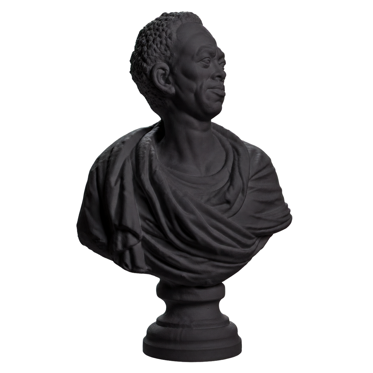 African Man 3D Printed Collectible Bust