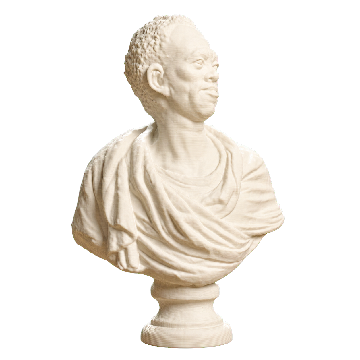 African Man 3D Printed Collectible Bust