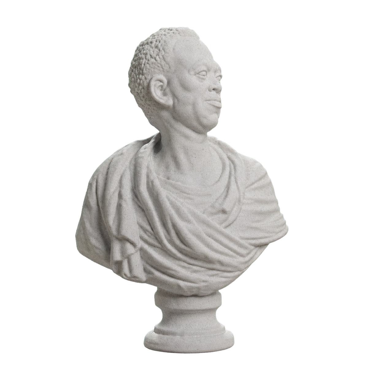African Man 3D Printed Collectible Bust