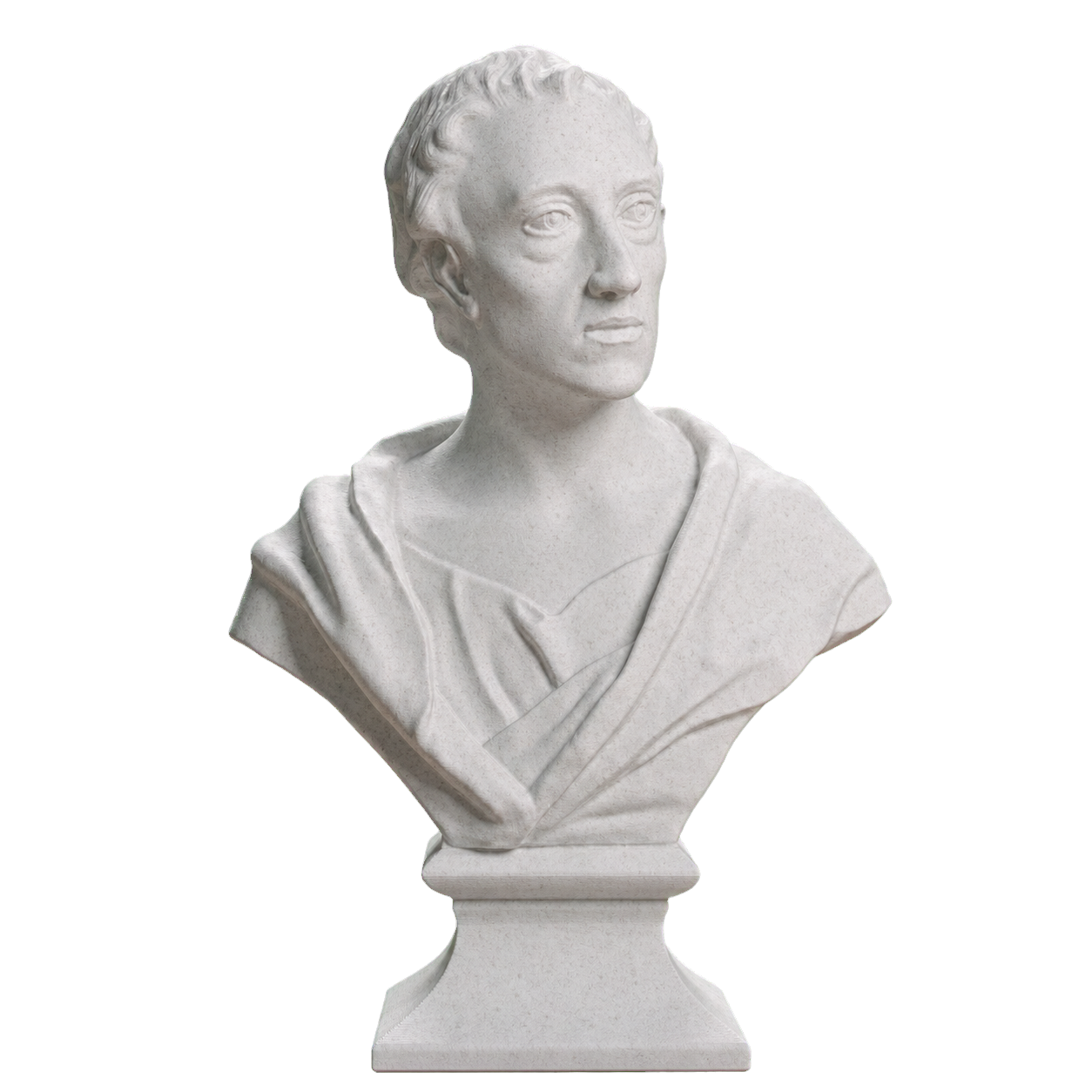 Alexander Pope 3D Printed Collectible Bust
