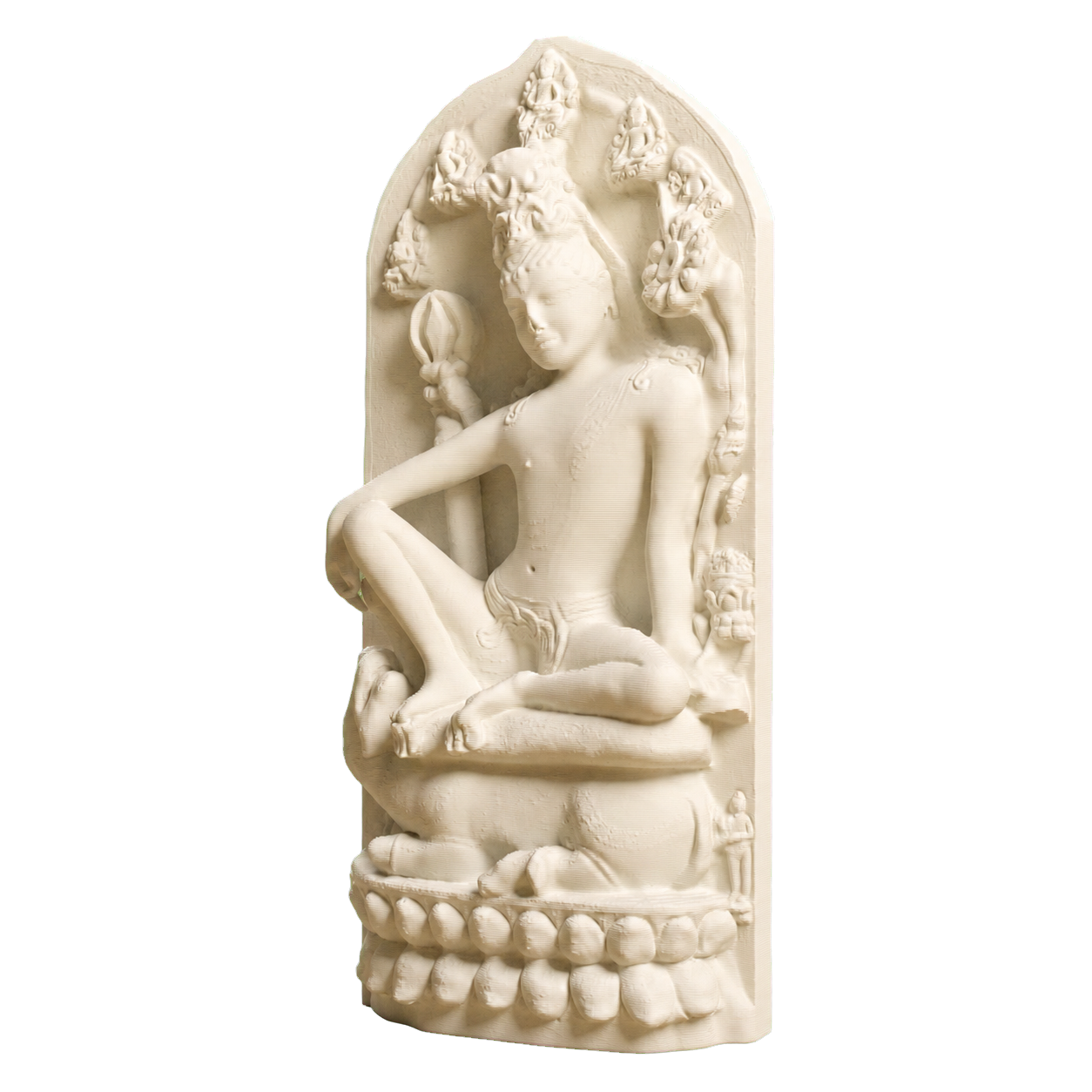 Simhanada Lokeshvara 3D Printed Museum Replica