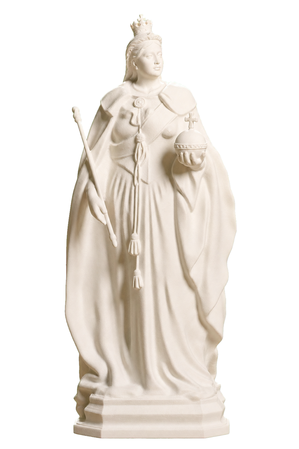 Queen Victoria in Victoria Square 3D Printed Museum Statue Replica